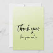 Bedankt voor je creditcard kaart (Voorkant)