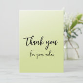 Bedankt voor je creditcard kaart (Staand voorkant)