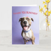 Bedankt voor je creditcard kaart (Gele Bloem)