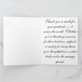 Bedankt voor je creditcard kaart (Binnen)