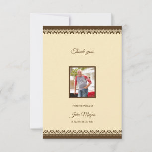 Bedankt voor je creditcard kaart