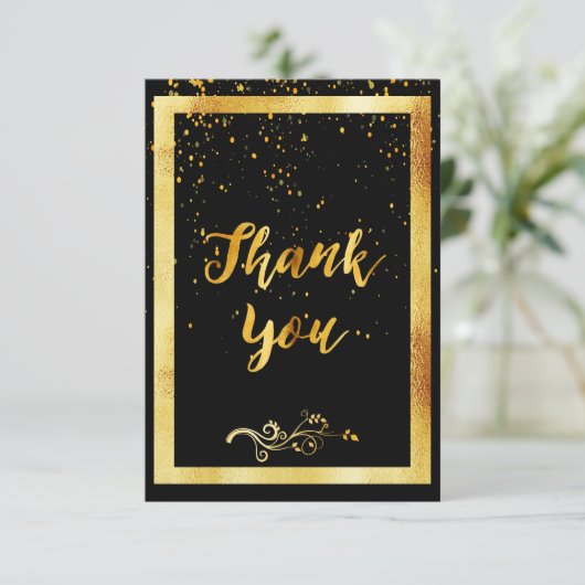 Bedankt voor je creditcard ter ere van het zwarte  (Staand voorkant)