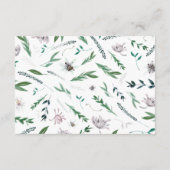 Bedankt voor je creditcard voor bruiloft informatiekaartje (Achterkant)