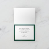 Bedankt voor je donatie Kaart, Yellow Lily (Binnen)