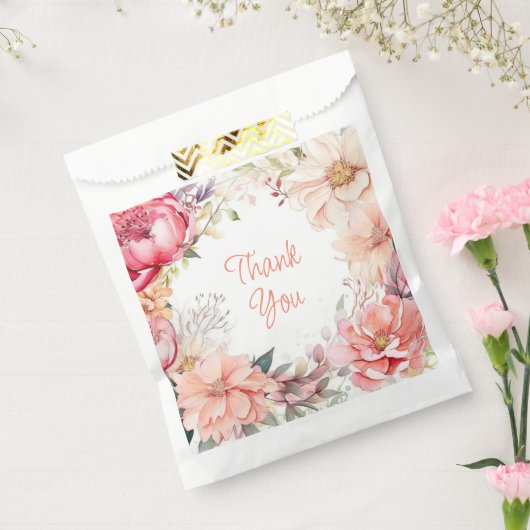 Bedankt voor je favoriete tassen bedankzakje (Gezegeld)