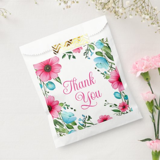 Bedankt voor je favoriete tassen bedankzakje (Gezegeld)