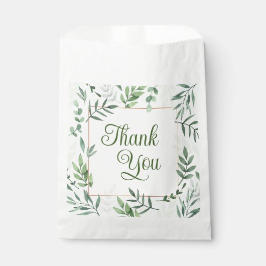 Bedankt voor je favoriete tassen bedankzakje (Voorkant)