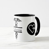 Bedankt voor je favoriete verpleegster/arts mok (Voorkant rechts)