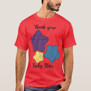 Bedankt voor je geluk t-shirt