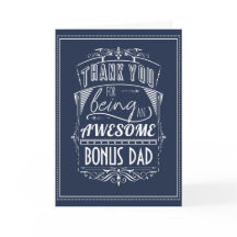 Bedankt voor je Geweldige bonusvader - Stepdad