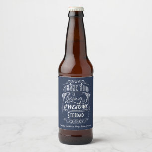 Bedankt voor je Geweldige vader Bier Etiket