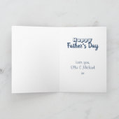 Bedankt voor je Geweldige vader Kaart (Binnen)