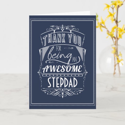 Bedankt voor je Geweldige vader Kaart (Gele Bloem)