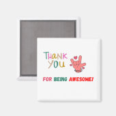 Bedankt voor je Geweldige werk Magneet (Voorkant / Achterkant)