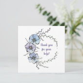 Bedankt voor je hulp (Staand voorkant)