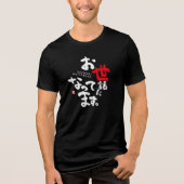 Bedankt voor je hulp (Japans) Tri-Blend Shirt (Voorkant)