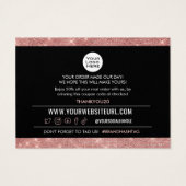 Bedankt voor je Kaart Kortingen klant kopen (Achterkant)