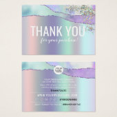 Bedankt voor je Kaart Kortingen klant kopen (Voorkant /achterkant)