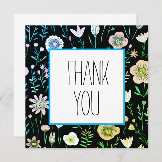 Bedankt voor je kaarten (Voorkant / Achterkant)