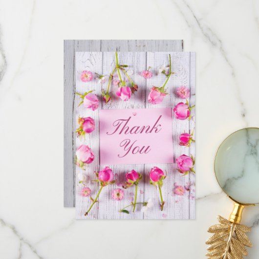 Bedankt voor je kaarten (Voorkant / Achterkant in situ)