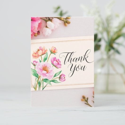 Bedankt voor je kaarten (Staand voorkant)