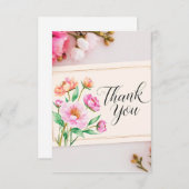 Bedankt voor je kaarten (Voorkant / Achterkant)