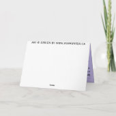 Bedankt voor je kaarten Daisies Flowers Custom Gre (Achterkant)