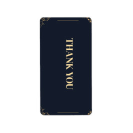 Bedankt voor je kaarten etiket