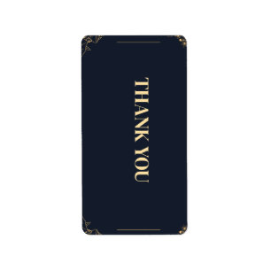 Bedankt voor je kaarten etiket