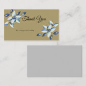 Bedankt voor je kaarten plaatskaartje (Voorkant / Achterkant)