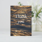 Bedankt voor je kaarten RSVP kaartje (Staand voorkant)