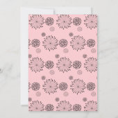 Bedankt voor je kaarten Zoet je Baby shower. (Achterkant)