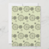 Bedankt voor je kaarten Zoet je Baby shower. (Achterkant)