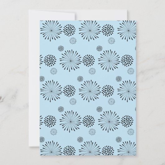 Bedankt voor je kaarten Zoet je Baby shower. (Achterkant)