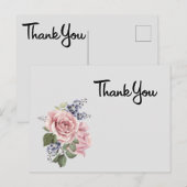 Bedankt voor je kaartje briefkaart (Voorkant / Achterkant)