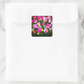 Bedankt voor je kerstdromen en familie #1-1 vierkante sticker (Tas)