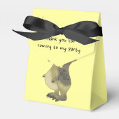 Bedankt voor je komst naar mijn verjaardagsfeestje bedankdoosjes (Voorkant Zijde)