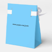 Bedankt voor je komst naar mijn verjaardagsfeestje bedankdoosjes (Achterkant)