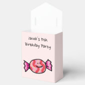 Bedankt voor je komst naar mijn verjaardagsfeestje bedankdoosjes (Geopend)