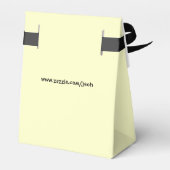 Bedankt voor je komst naar mijn verjaardagsfeestje bedankdoosjes (Achterkant)