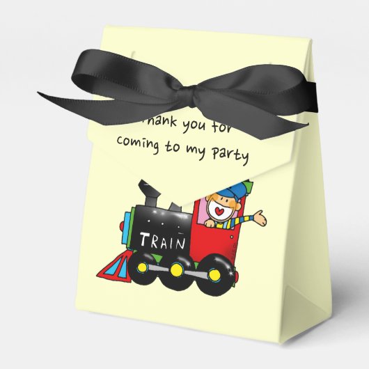 Bedankt voor je komst naar mijn verjaardagsfeestje bedankdoosjes (Voorkant Zijde)