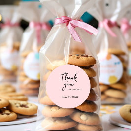 Bedankt voor je komst Sticker