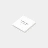 bedankt voor je komst voeg naam toe tekst bericht  post-it® notes (Schuin)