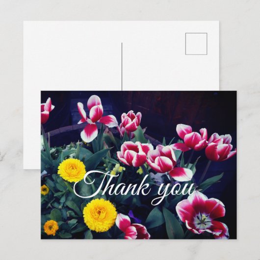 Bedankt voor je lentevloers #4 Briefkaart (Voorkant / Achterkant)