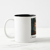 Bedankt voor je leven tweekleurige koffiemok (Links)