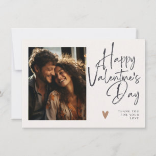 Bedankt voor je liefde Foto Valentijn Kaart