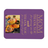 Bedankt voor je mama Moederdag Photo Magnet Magneet (Horizontaal)