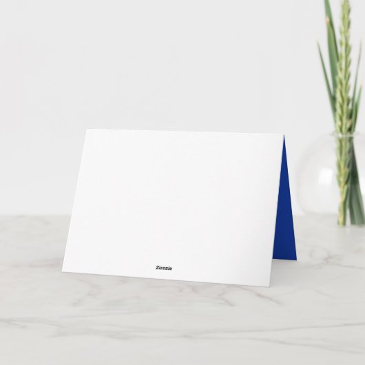 Bedankt voor je marinekaart en Floral ingevuld (Achterkant)