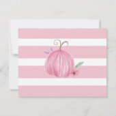 Bedankt voor je meisekaarten, roze bruinrood, elke (Achterkant)