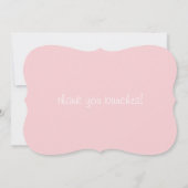 Bedankt voor je notitie kaarten Eenvoudig (Achterkant)